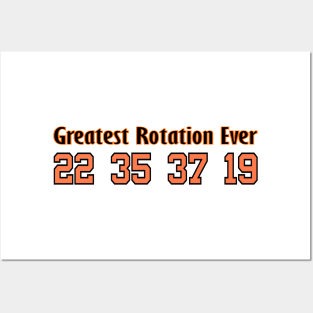 Baltimore Orioles 1971 rotation greatest ever Posters and Art